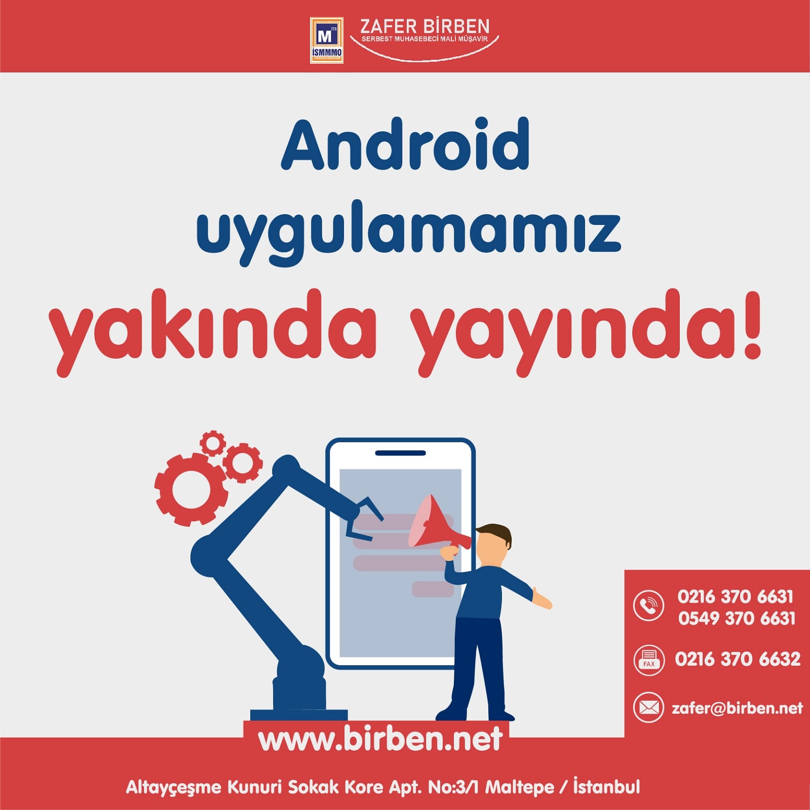 ANDROID UYGULAMAMIZ  COK YAKINDA YAYINDA!!!!